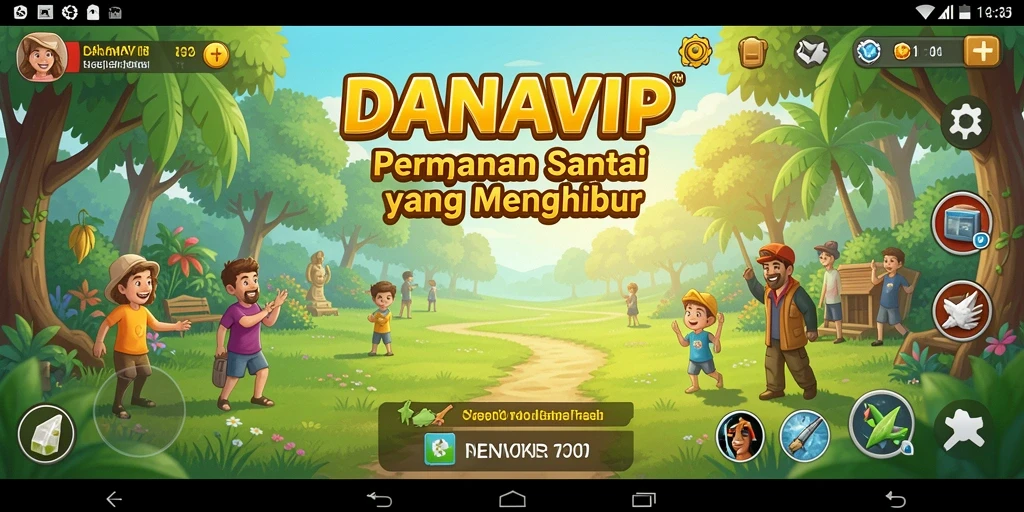 Gameplay DANAVIP yang seru dan menantang bagi pecinta game Casual.