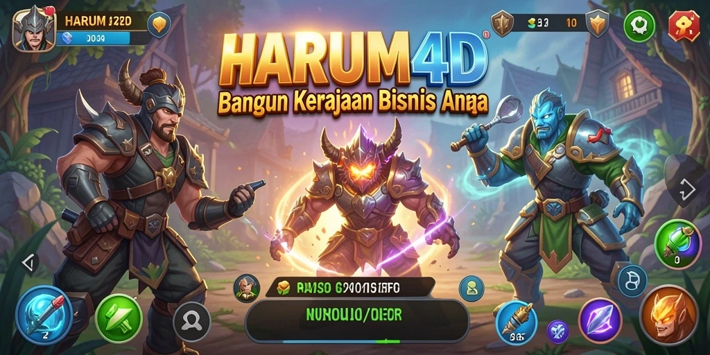 Tampilan gameplay Tycoon yang menarik dan interaktif di HARUM4D.