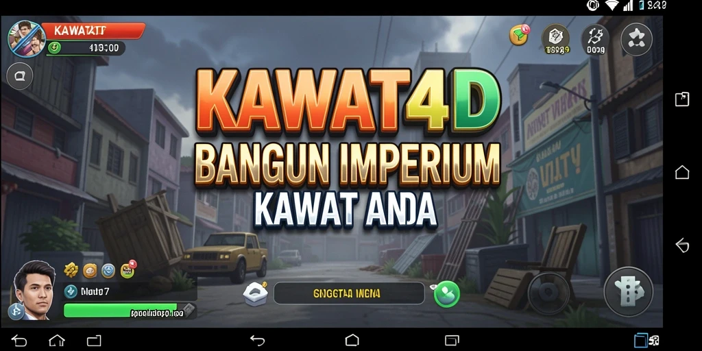 Tampilan gameplay KAWAT4D yang menampilkan proses produksi kawat.