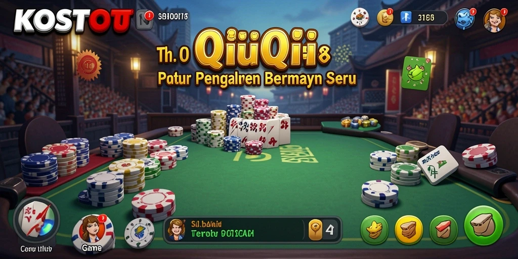 Screenshot KOSTOTO menampilkan gameplay seru dan interaksi antar pemain.