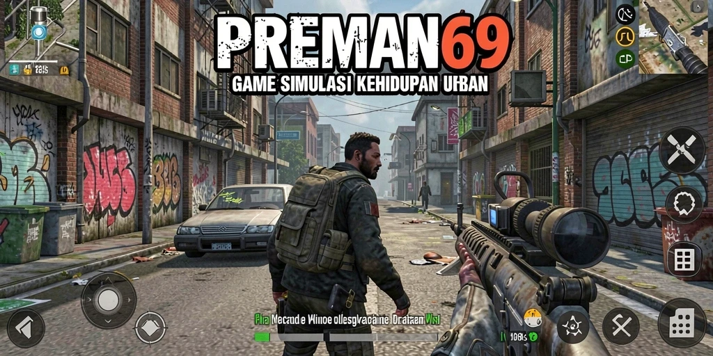 Screenshot menunjukkan interaksi dinamis antara karakter dalam gameplay.