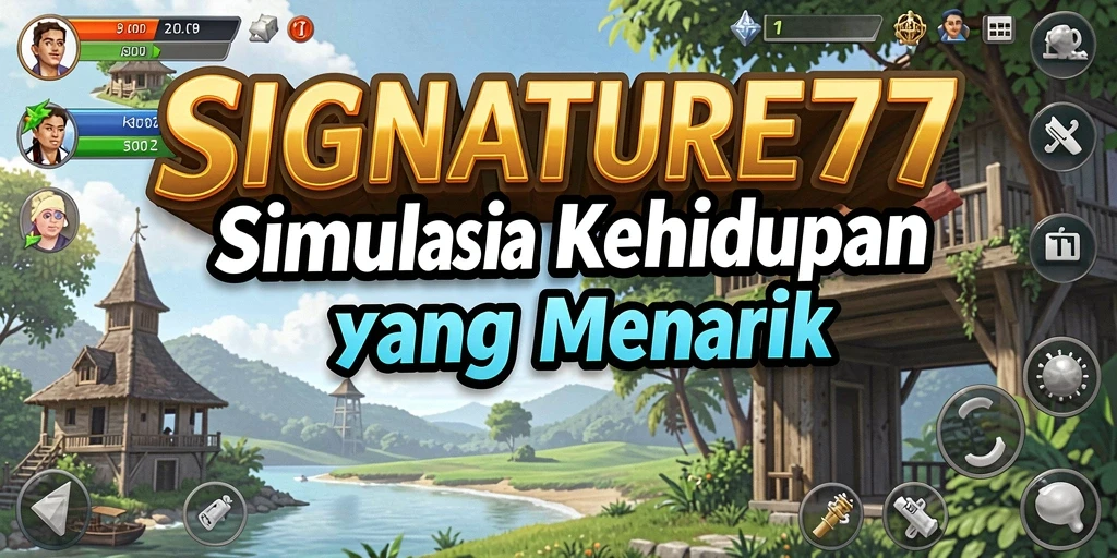 Tampilan menarik dari gameplay <strong>SIGNATURE77</strong> dalam simulasi kehidupan.